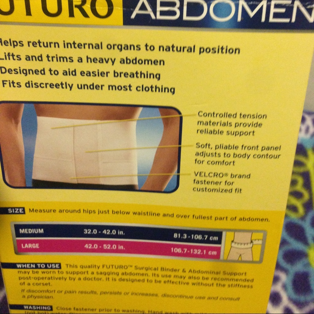 Abdomen Support Use Once Size Large - image 1